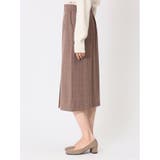 先染めチェック フロントプリーツスカート | TAKA-Q WOMEN | 詳細画像19 