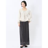フラワーレース ロングタイトスカート | TAKA-Q WOMEN | 詳細画像15