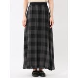 イノウェーブ/INNOWAVE ガーゼチェック リバーシブルスカート | TAKA-Q WOMEN | 詳細画像18