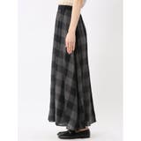 イノウェーブ/INNOWAVE ガーゼチェック リバーシブルスカート | TAKA-Q WOMEN | 詳細画像19