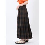イノウェーブ/INNOWAVE ガーゼチェック リバーシブルスカート | TAKA-Q WOMEN | 詳細画像2