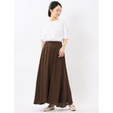 イノウェーブ/INNOWAVE ガーゼチェック リバーシブルスカート | TAKA-Q WOMEN | 詳細画像6
