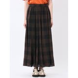 イノウェーブ/INNOWAVE ガーゼチェック リバーシブルスカート | TAKA-Q WOMEN | 詳細画像7