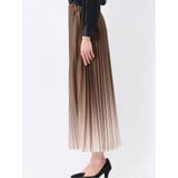 グラデーションプリーツ ロングスカート | TAKA-Q WOMEN | 詳細画像7