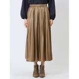 イノウェーブ/INNOWAVE コーティングサテン ギャザースカート | TAKA-Q WOMEN | 詳細画像19 