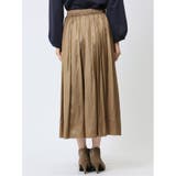 イノウェーブ/INNOWAVE コーティングサテン ギャザースカート | TAKA-Q WOMEN | 詳細画像21 