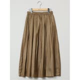 イノウェーブ/INNOWAVE コーティングサテン ギャザースカート | TAKA-Q WOMEN | 詳細画像23 