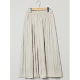 イノウェーブ/INNOWAVE コーティングサテン ギャザースカート | TAKA-Q WOMEN | 詳細画像36 