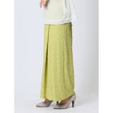ハンチ/HUNCH カットジャガード ボックスタック ロングスカート | TAKA-Q WOMEN | 詳細画像30