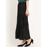 ティアード プリーツロングスカート | TAKA-Q WOMEN | 詳細画像2 