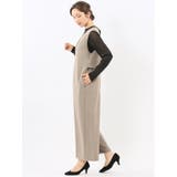 ストレッチウォッシャブル ウーリッシュ サロペット(セットアップ可能) | TAKA-Q WOMEN | 詳細画像15 