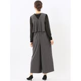 ストレッチウォッシャブル ウーリッシュ サロペット(セットアップ可能) | TAKA-Q WOMEN | 詳細画像3 