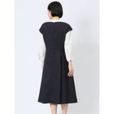 ストレッチウォッシャブル ドライツイル タックワンピース | TAKA-Q WOMEN | 詳細画像3 