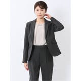 08チドリ | ストレッチウォッシャブル トラベスト 1ボタンジャケット | TAKA-Q WOMEN