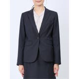 ウール混組織柄 1ボタンジャケット(セットアップ可能) | TAKA-Q WOMEN | 詳細画像5