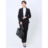 ウール混シャドーチェック 1ボタンジャケット(セットアップ可能) | TAKA-Q WOMEN | 詳細画像10