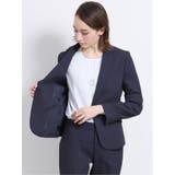 トラベスト TRABEST 1ボタンジャケット | TAKA-Q WOMEN | 詳細画像9