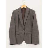 ストレッチウォッシャブル シャーク 1ボタンジャケット | TAKA-Q WOMEN | 詳細画像11