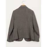 ストレッチウォッシャブル シャーク 1ボタンジャケット | TAKA-Q WOMEN | 詳細画像12