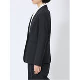 ストレッチウォッシャブル オックス カラーレスジャケット | TAKA-Q WOMEN | 詳細画像7