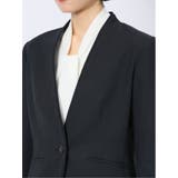 ストレッチウォッシャブル オックス カラーレスジャケット | TAKA-Q WOMEN | 詳細画像9