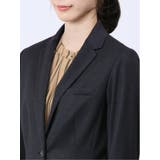 ストレッチポンチ 1ボタンジャケット 無地柄(セットアップ可能) | TAKA-Q WOMEN | 詳細画像8 