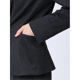 ストレッチポンチ 1ボタンジャケット 無地柄(セットアップ可能) | TAKA-Q WOMEN | 詳細画像9 