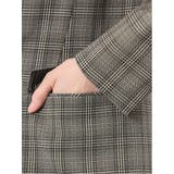 ストレッチウォッシャブル チェック柄 リラクシング ダブルジャケット | TAKA-Q WOMEN | 詳細画像10 