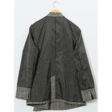 ストレッチウォッシャブル チェック柄 リラクシング ダブルジャケット | TAKA-Q WOMEN | 詳細画像12 