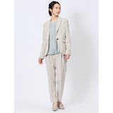 ストレッチウォッシャブル シャーク 1ボタンジャケット | TAKA-Q WOMEN | 詳細画像5