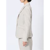 ストレッチウォッシャブル シャーク 1ボタンジャケット | TAKA-Q WOMEN | 詳細画像7