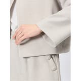 ストレッチウォッシャブル シャーク ノーカラージャケット | TAKA-Q WOMEN | 詳細画像10