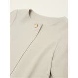 ストレッチウォッシャブル シャーク ノーカラージャケット | TAKA-Q WOMEN | 詳細画像11