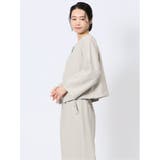 ストレッチウォッシャブル シャーク ノーカラージャケット | TAKA-Q WOMEN | 詳細画像2