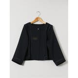 ストレッチウォッシャブル ドライツイル ノーカラージャケット | TAKA-Q WOMEN | 詳細画像12