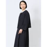 ストレッチウォッシャブル ドライツイル ノーカラージャケット | TAKA-Q WOMEN | 詳細画像2