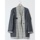 ストレッチウォッシャブル グレンチェック柄 ダブルジャケット | TAKA-Q WOMEN | 詳細画像13 