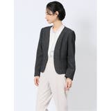スラブシャーク カラーレスジャケット | TAKA-Q WOMEN | 詳細画像15