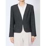 スラブシャーク カラーレスジャケット | TAKA-Q WOMEN | 詳細画像19
