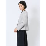 スラブシャーク カラーレスジャケット | TAKA-Q WOMEN | 詳細画像2