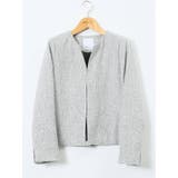 スラブシャーク ノーカラージャケット | TAKA-Q WOMEN | 詳細画像25 