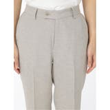 リネンライク セットアップ テーパードパンツ ベージュ | TAKA-Q WOMEN | 詳細画像6