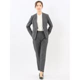 ストレッチウォッシャブル ウール調 テーパードパンツ | TAKA-Q WOMEN | 詳細画像5 