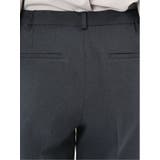 ストレッチウォッシャブル ウール調 テーパードパンツ 紺(セットアップ可能) | TAKA-Q WOMEN | 詳細画像10 