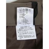 ダブルクロス テーパードパンツ 茶(セットアップ可能) | TAKA-Q WOMEN | 詳細画像14