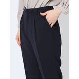 ストレッチウォッシャブル テーパードパンツ ダルブルー(セットアップ可能) | TAKA-Q WOMEN | 詳細画像9