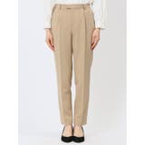 ストレッチウォッシャブル テーパードパンツ キャメル(セットアップ可能) | TAKA-Q WOMEN | 詳細画像6