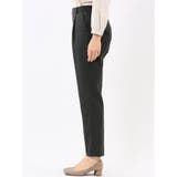 ストレッチウォッシャブル ウール混 タックテーパードパンツ | TAKA-Q WOMEN | 詳細画像7