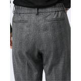 ポンチ テーパードパンツ チェックグレー(セットアップ可能) | TAKA-Q WOMEN | 詳細画像10