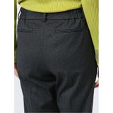 ポンチ テーパードパンツ 組織紺(セットアップ可能) | TAKA-Q WOMEN | 詳細画像10